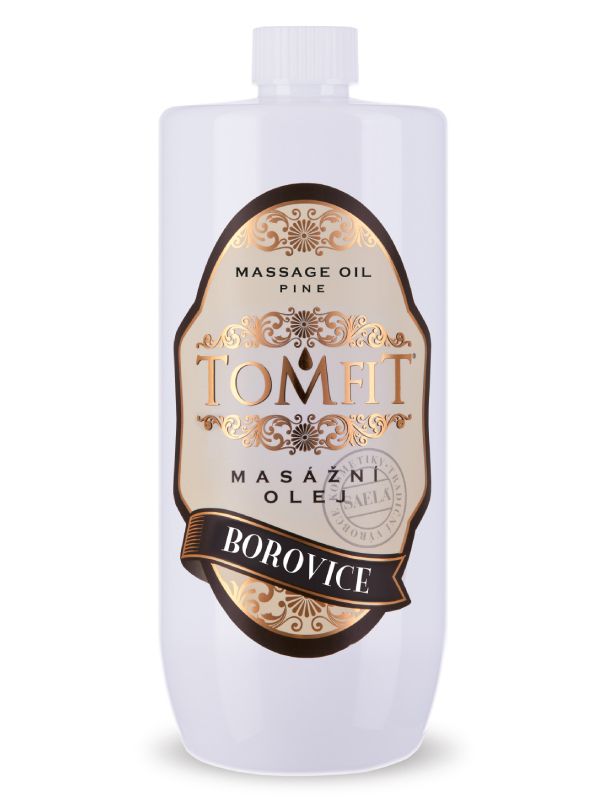 Masážní olej Tomfit Borovice 1l - 
